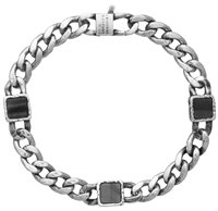 Bracelet Giovanni Raspini Man Uomo in Silver 11337L - 11337L